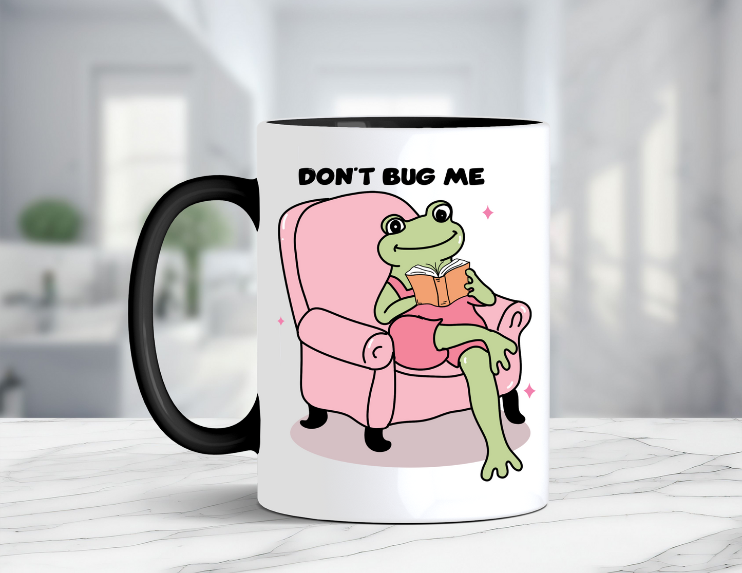 DON'T BUG ME FROG MUG