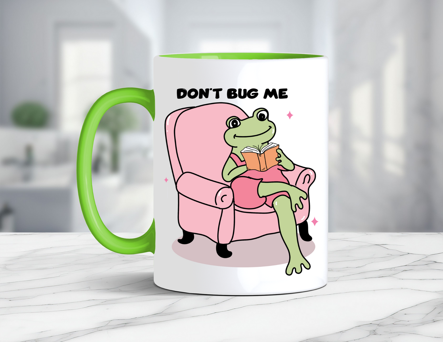 DON'T BUG ME FROG MUG