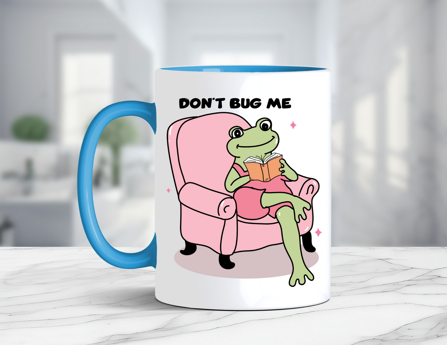 DON'T BUG ME FROG MUG
