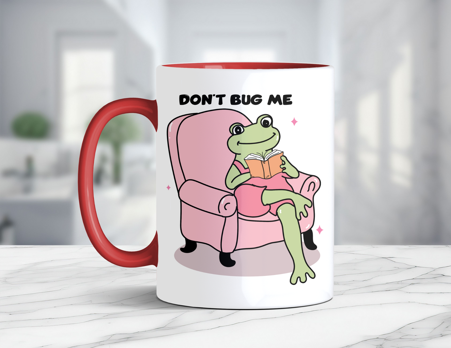 DON'T BUG ME FROG MUG