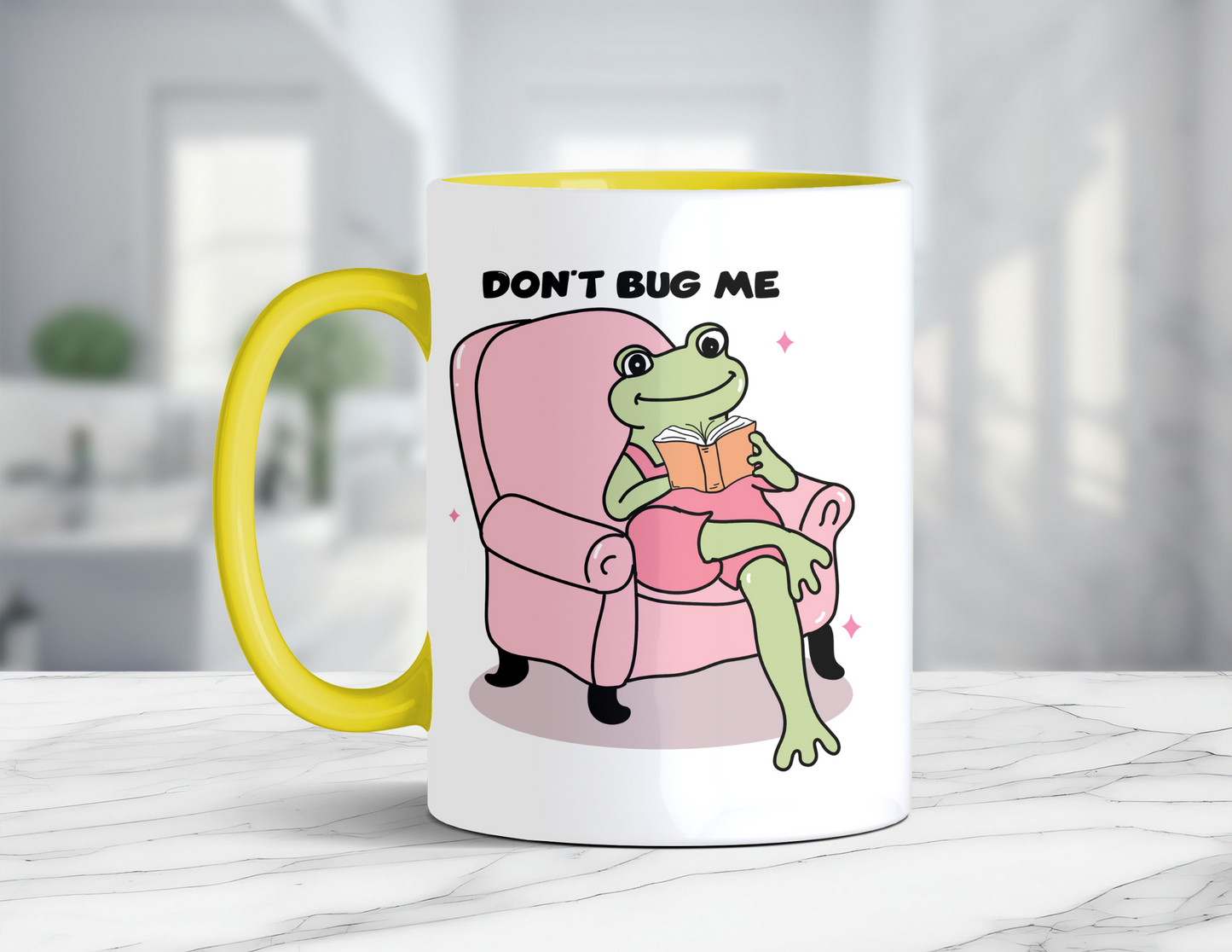 DON'T BUG ME FROG MUG