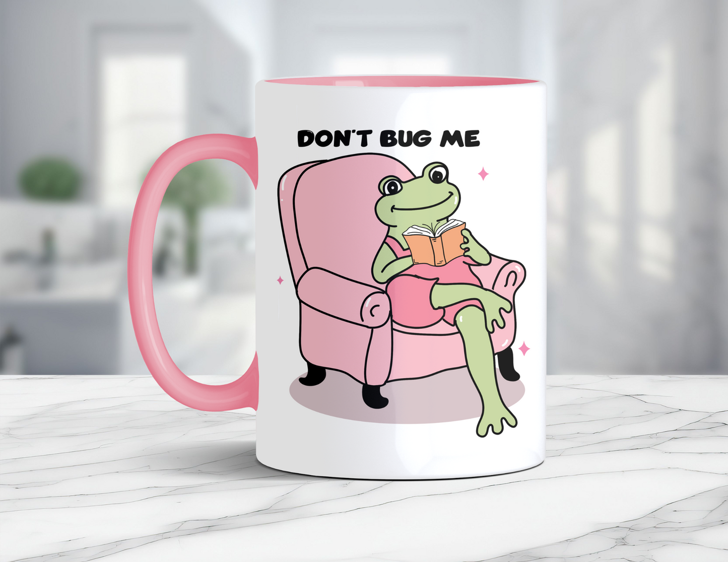 DON'T BUG ME FROG MUG