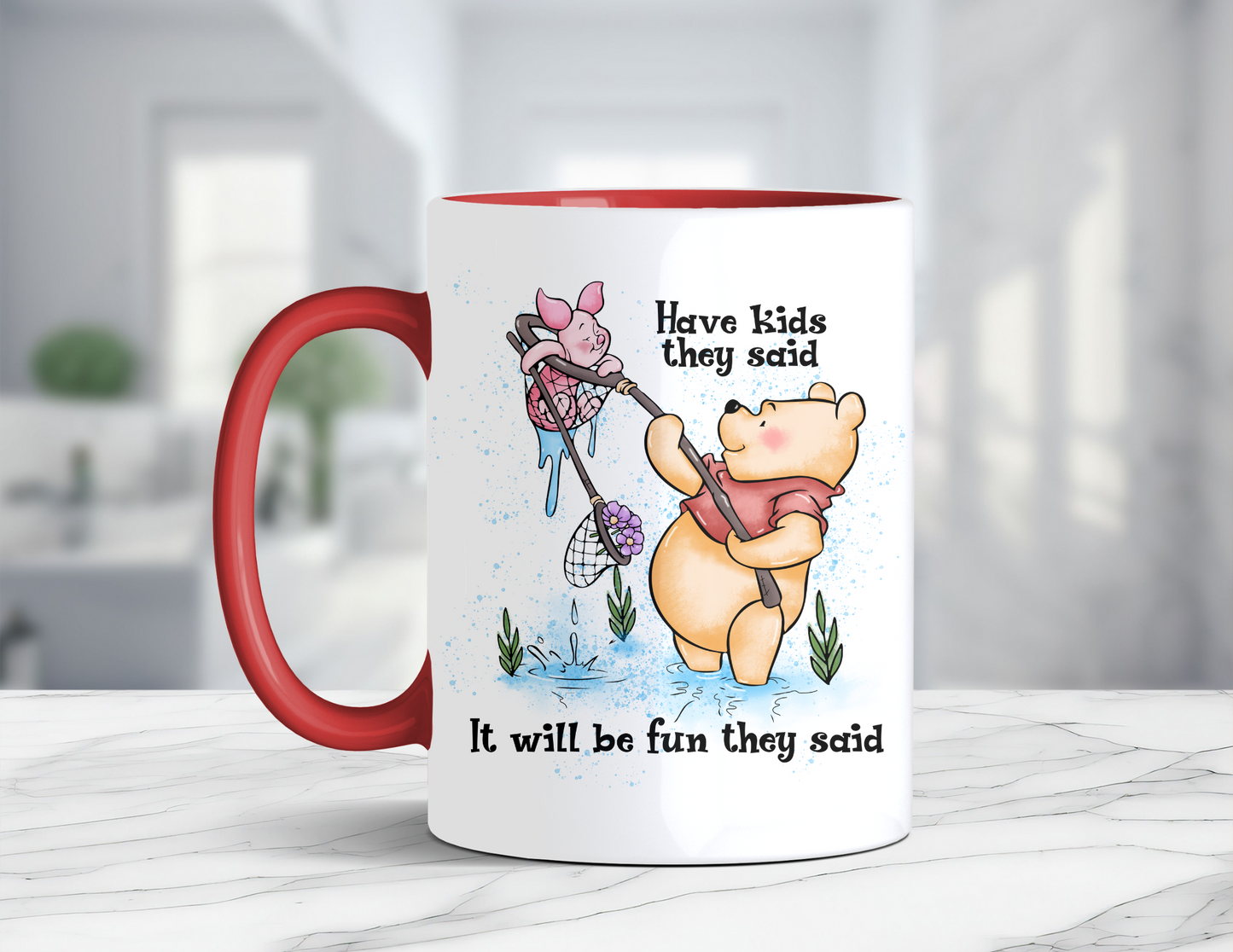 POOH AND PIGLET MUG