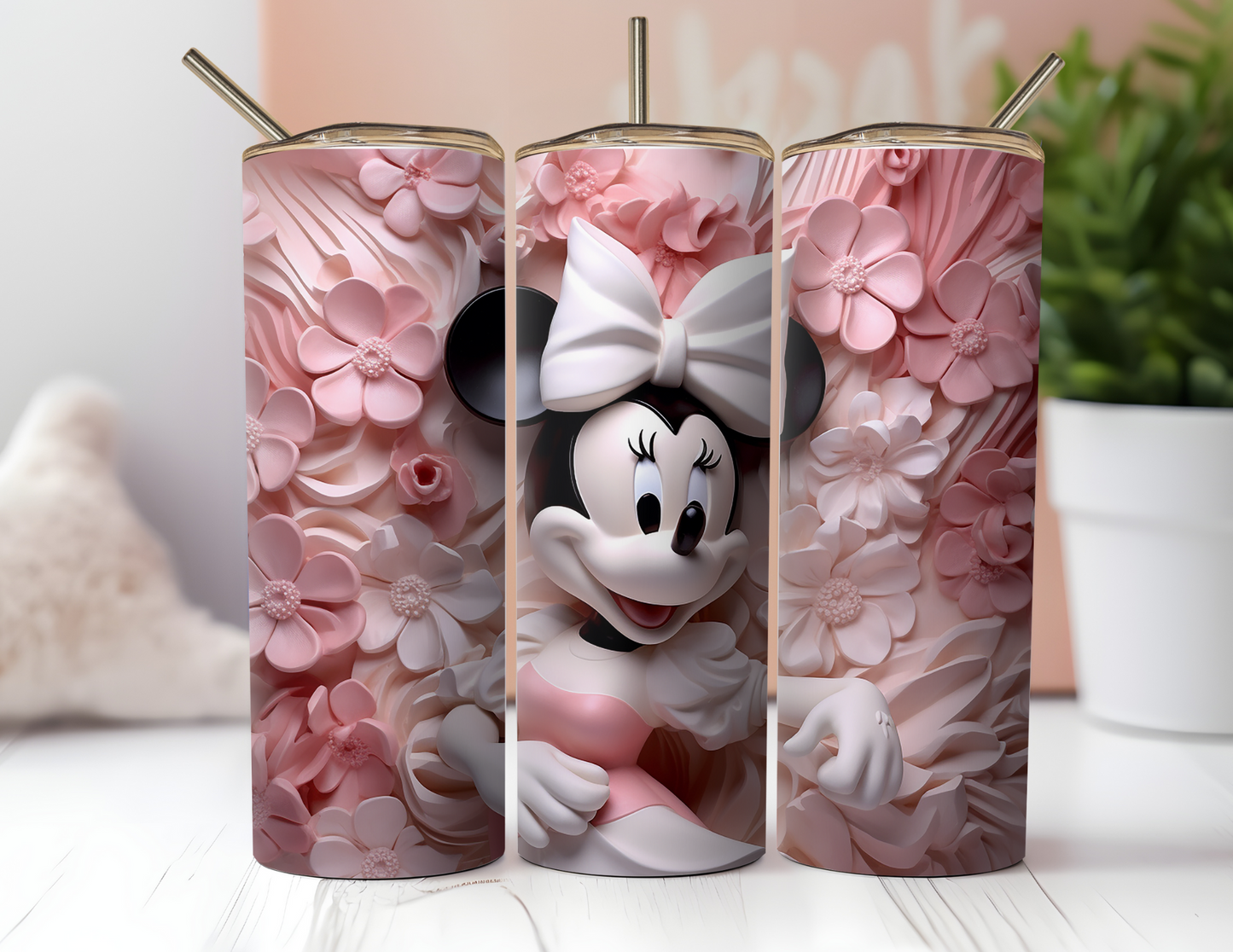 3D MINNIE TUMBLER