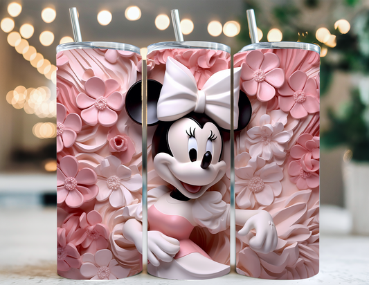 3D MINNIE TUMBLER