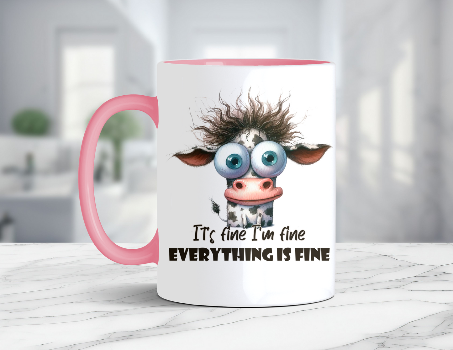 SARCASTIC I'M FINE MUG