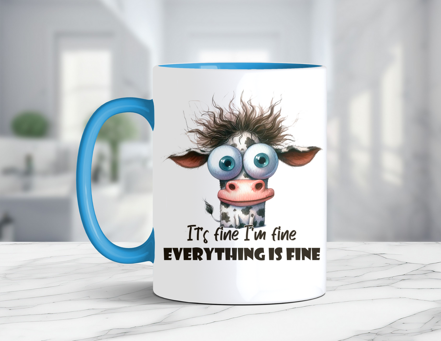 SARCASTIC I'M FINE MUG
