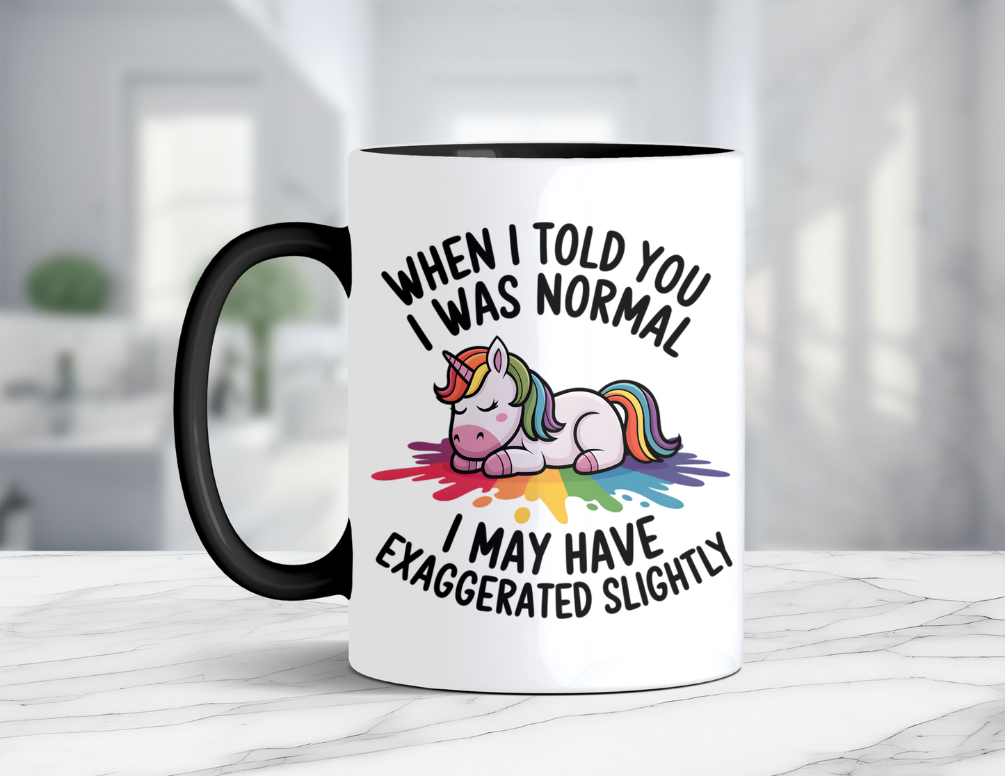 SARCASTIC UNICORN MUG