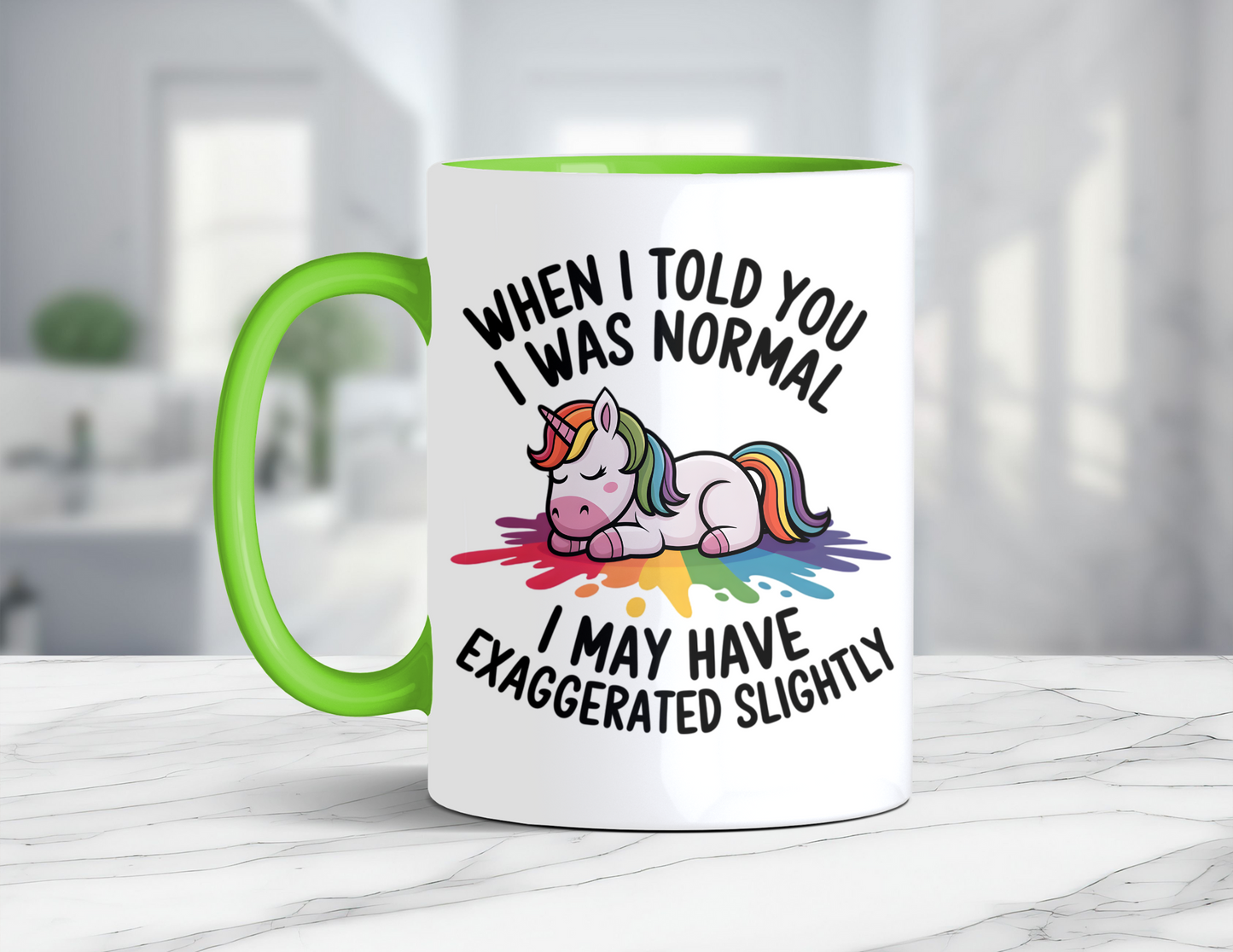 SARCASTIC UNICORN MUG