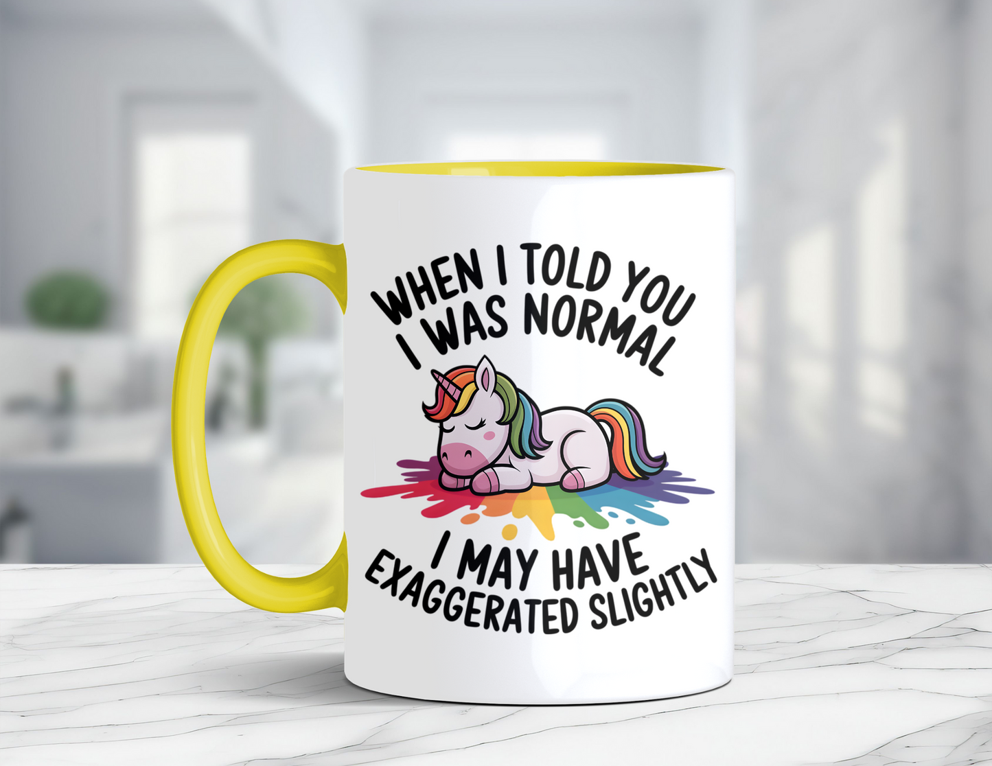 SARCASTIC UNICORN MUG