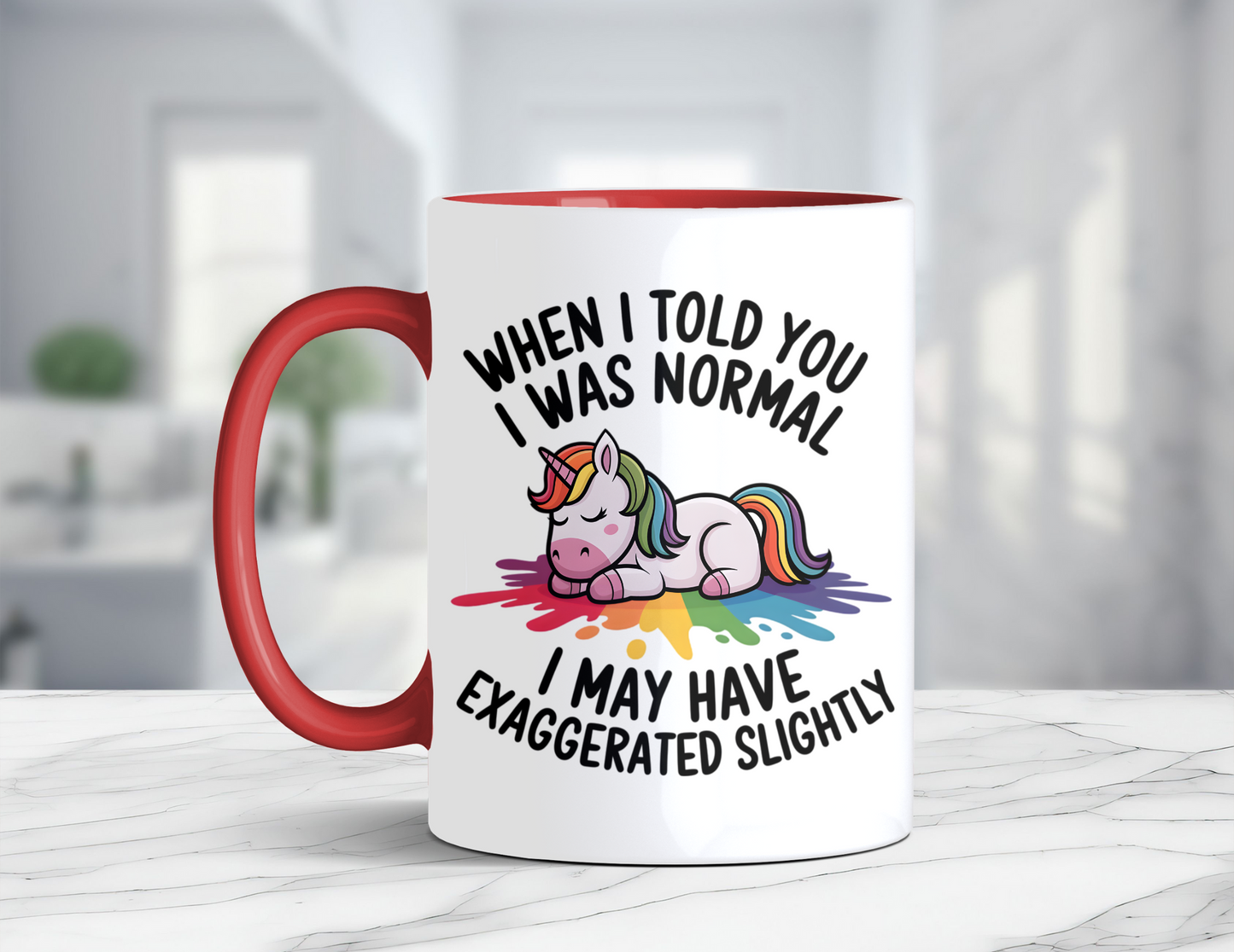 SARCASTIC UNICORN MUG