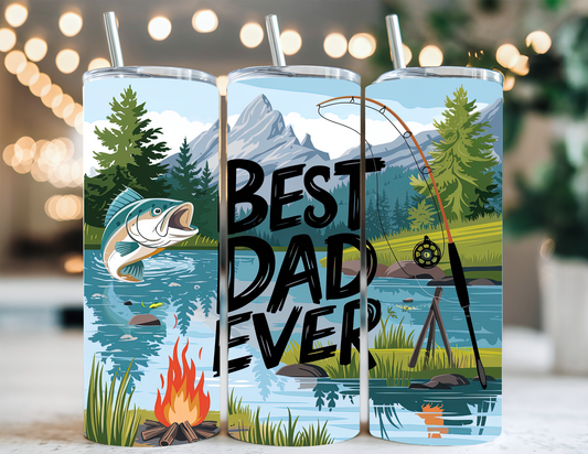 BEST DAD EVER TUMBLER
