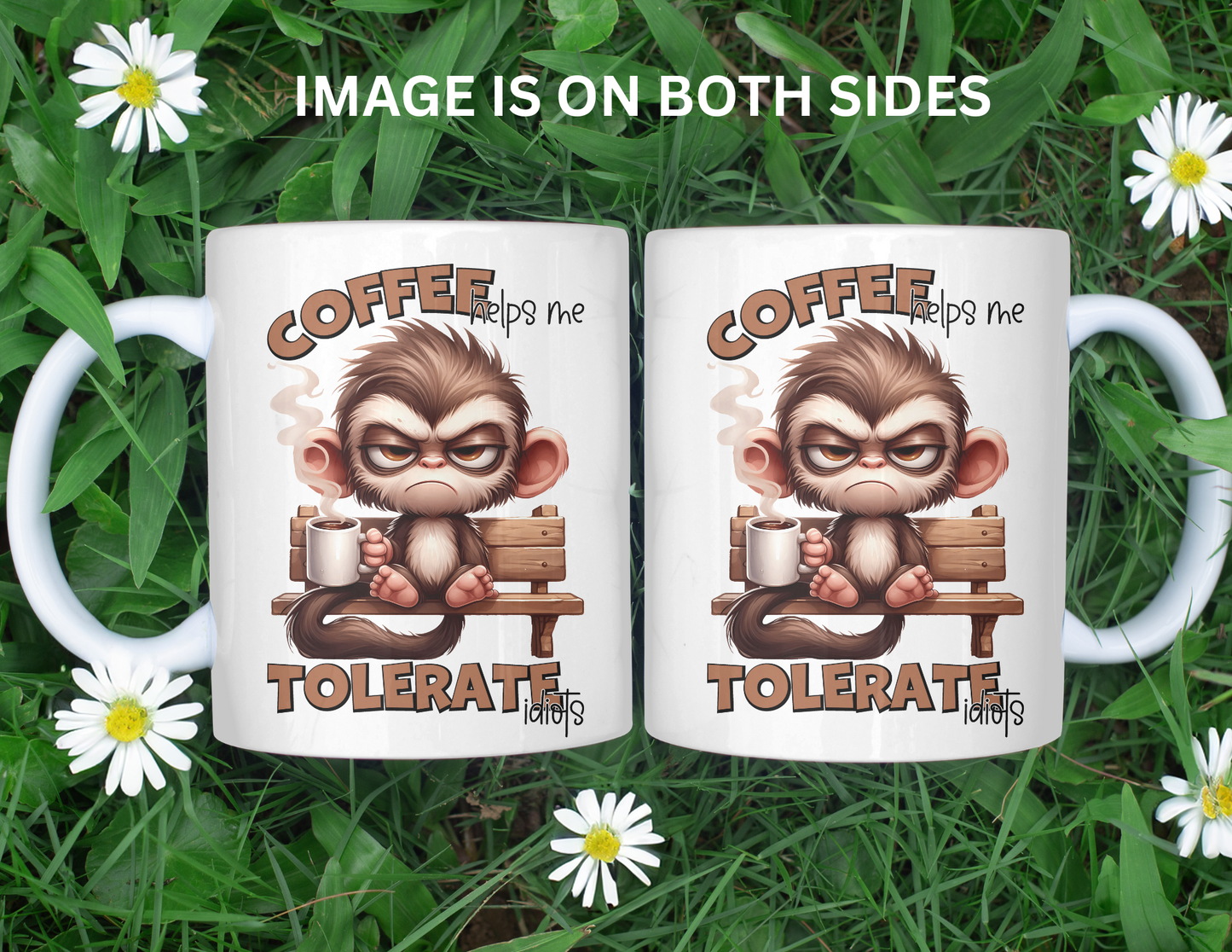 FUNNY MONKEY COFFEE MUG