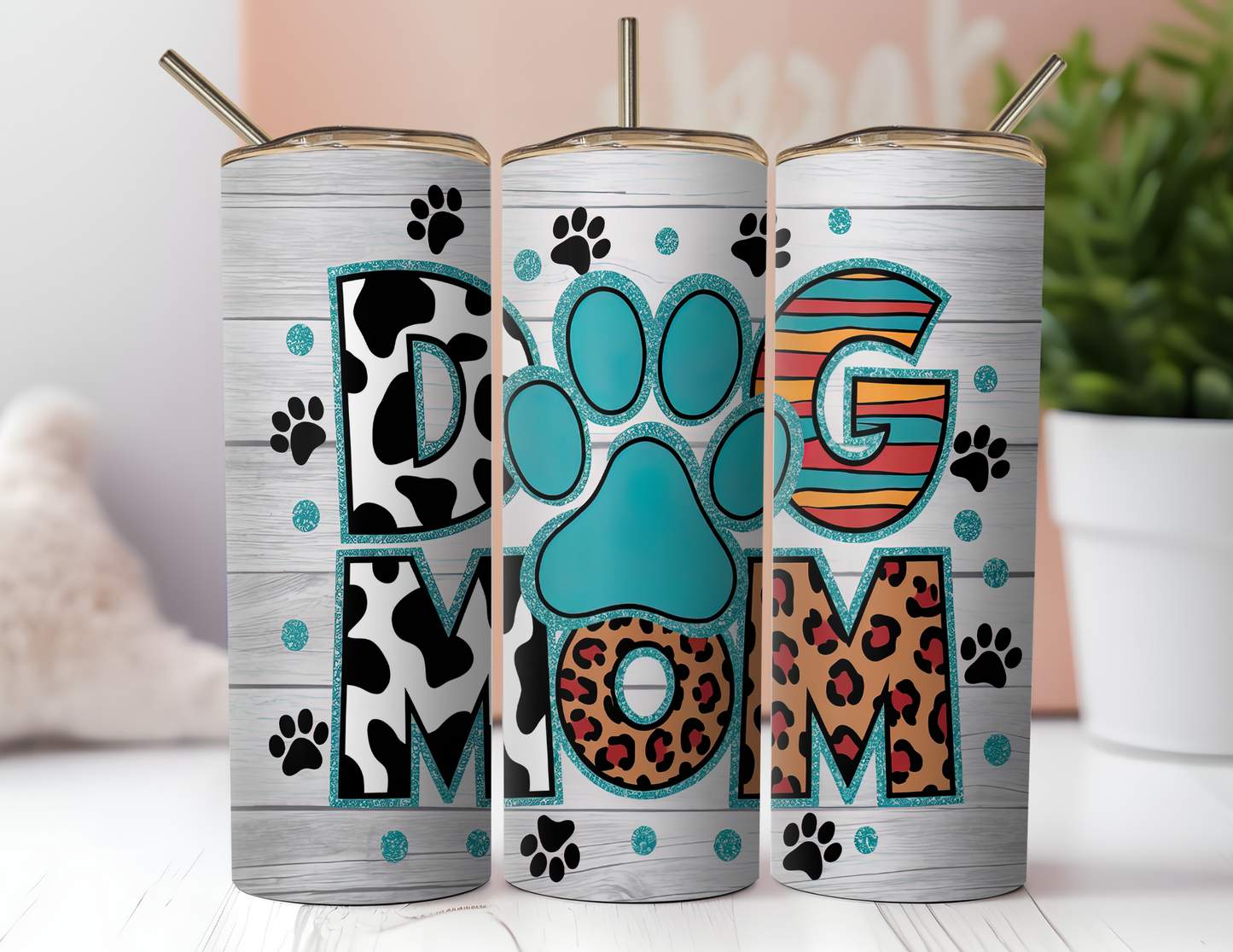 DOG MOM TUMBLER