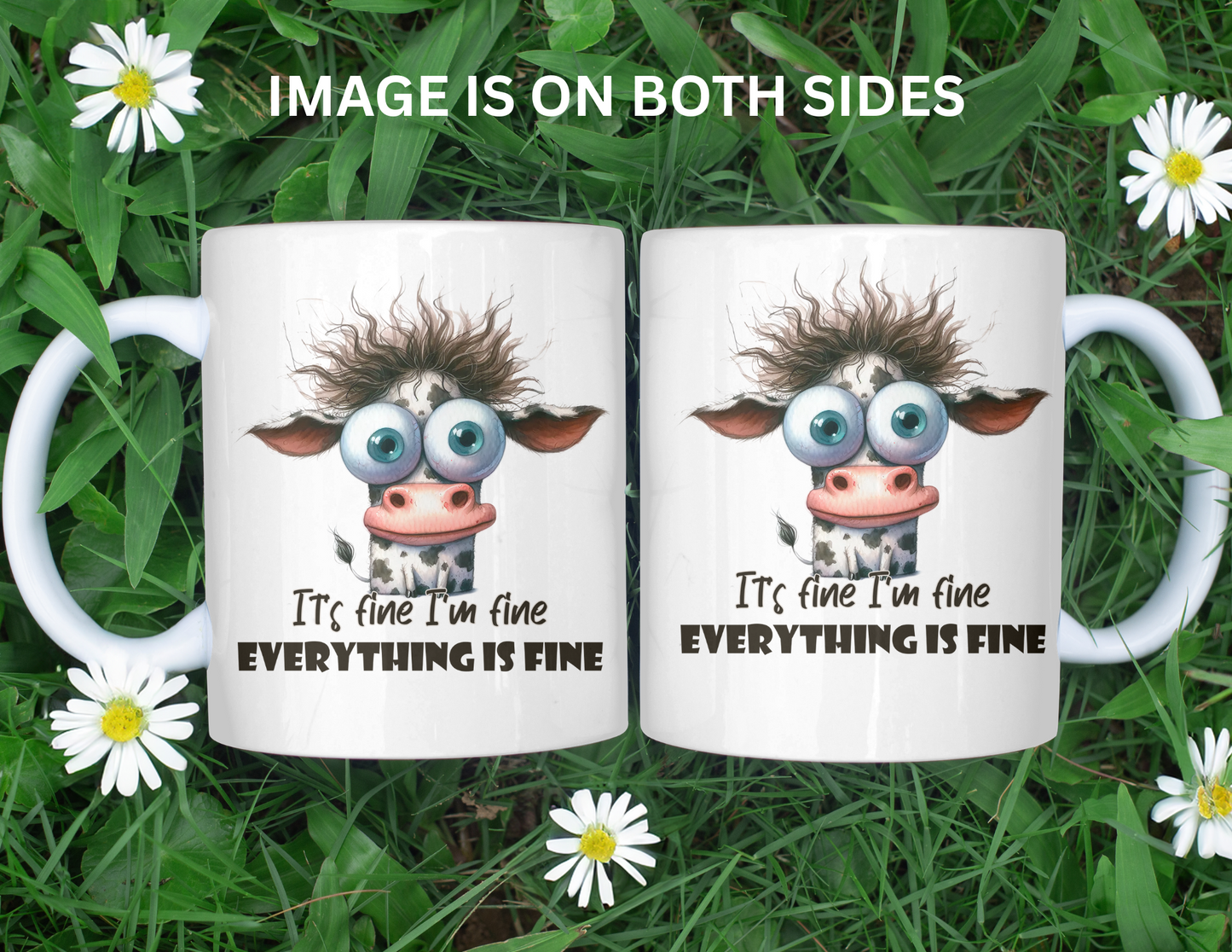 SARCASTIC I'M FINE MUG