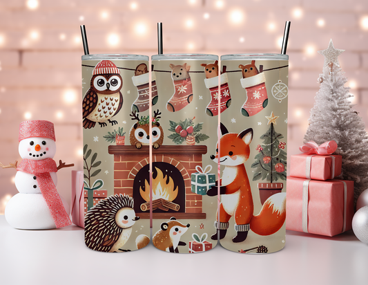 FOX HOLIDAY TUMBLER