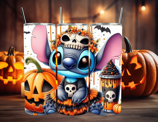 HALLOWEEN STITCH TUMBLER