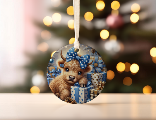 HIGHLAND COW ORNAMENT