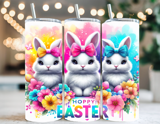 COLORFUL BUNNIES TUMBLER