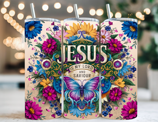 JESUS IS MY LORD AND SAVIOR EASTER TUMBLER