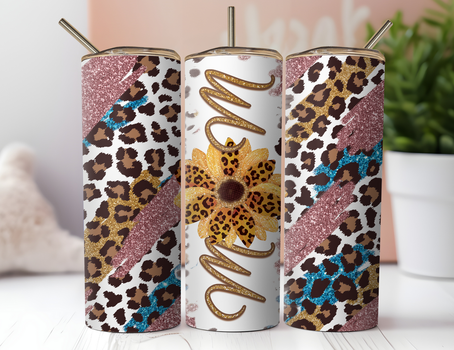 LEOPARD MOM TUMBLER