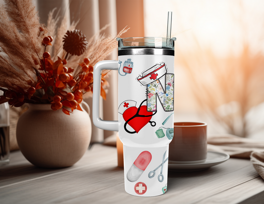 NURSE 40 OZ TUMBLER