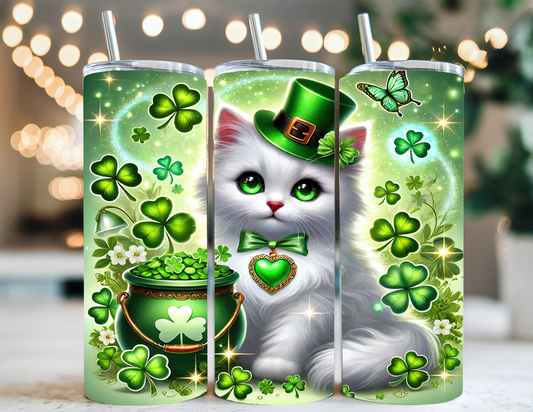 IRISH CAT TUMBLER