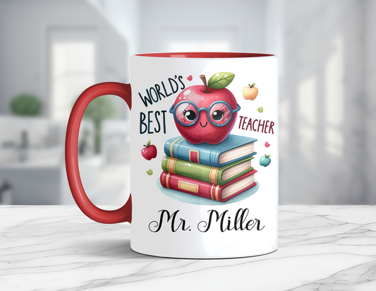 PERSONALIZED TEACHER MUG