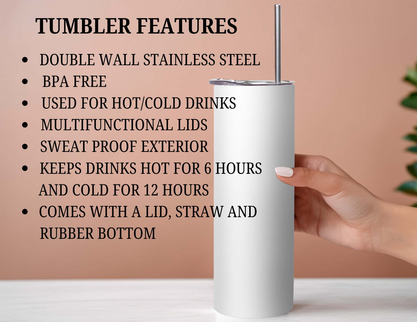 3D DAISY TUMBLER