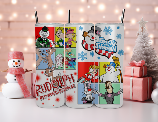 CHRISTMAS CLASSIC TV SHOW TUMBLER
