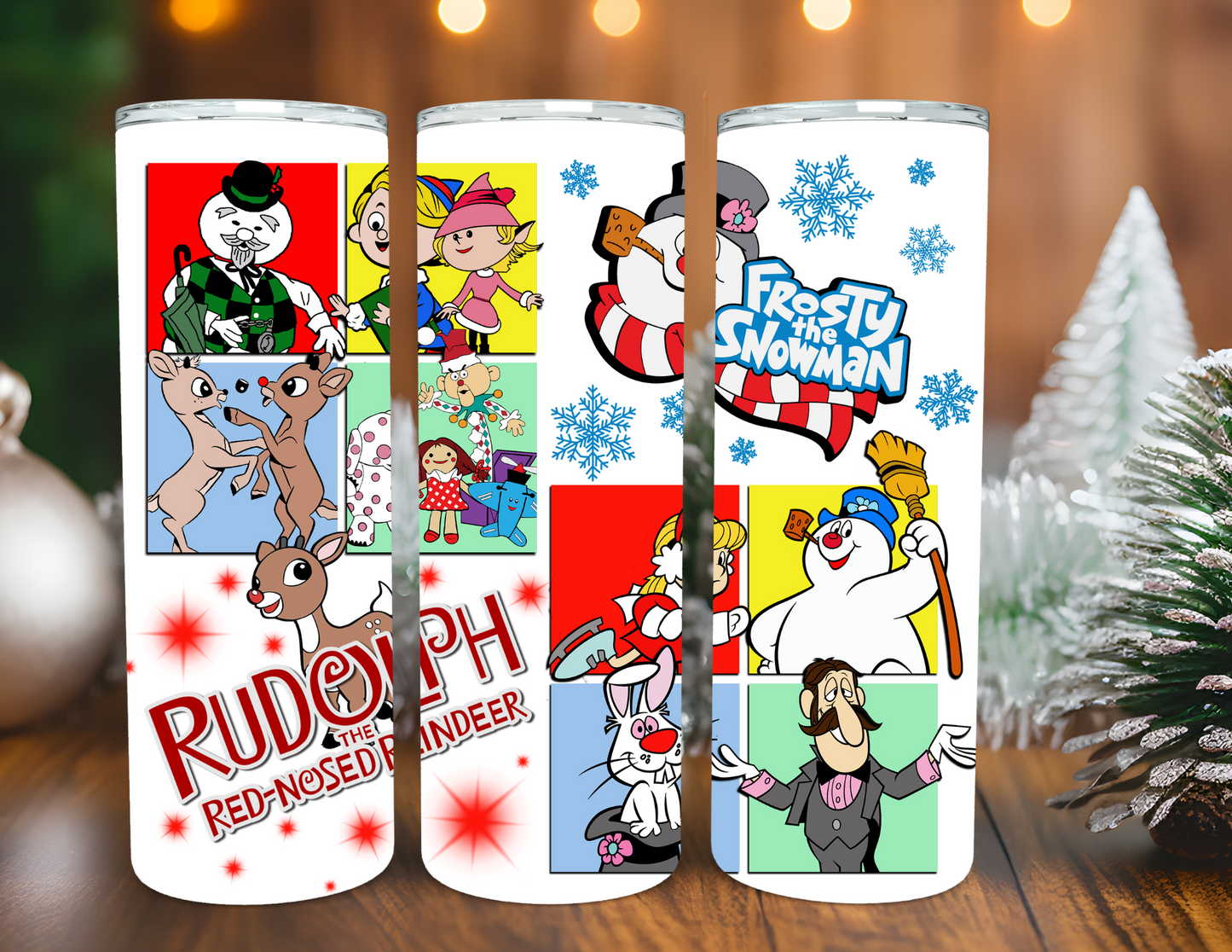 CHRISTMAS CLASSIC TV SHOW TUMBLER