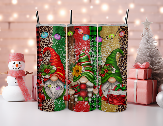 CHRISTMAS GNOMES TUMBLER