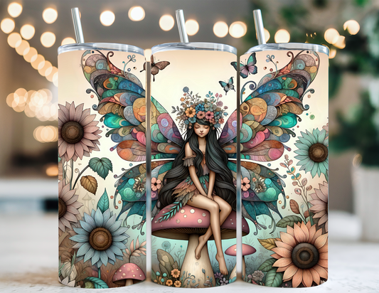 FLORAL FAIRY TUMBLER