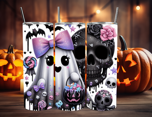 GHOST & SKULLS TUMBLER