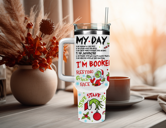 THE GRINCH 40 OZ TUMBLER