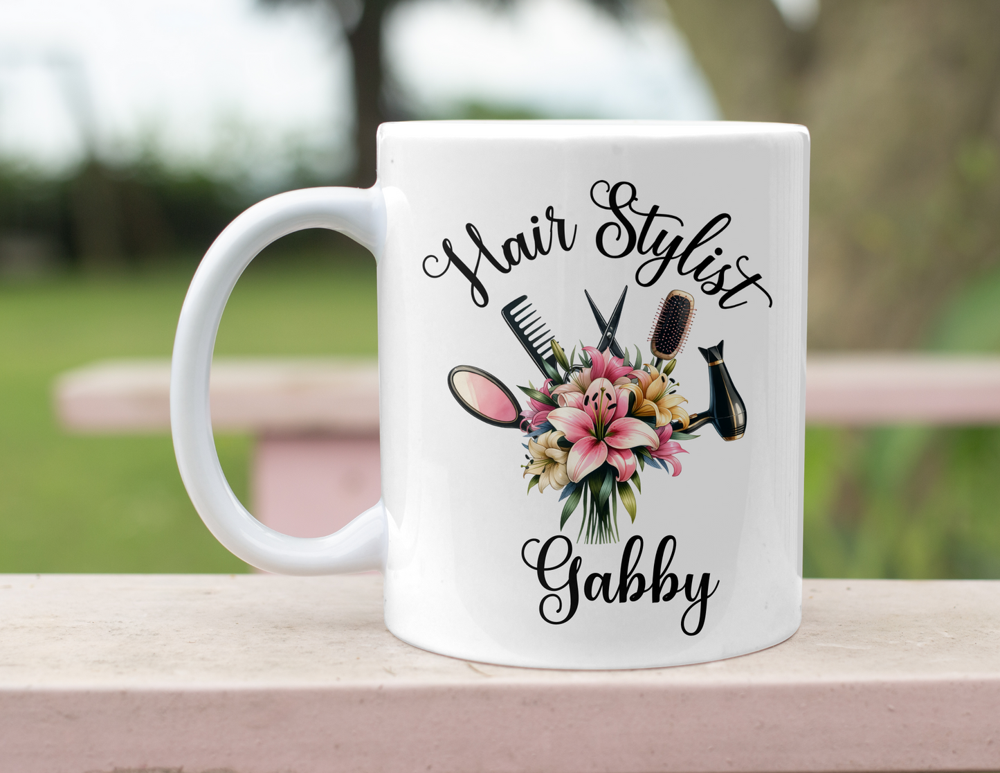 PERSONALIZED HAIR STYLIST MUG