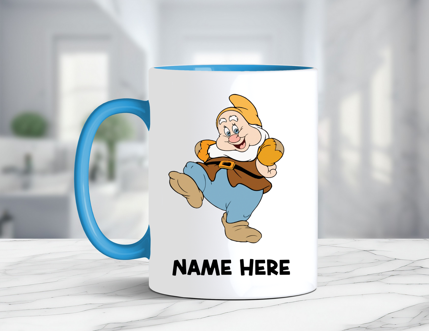 PERSONALIZED HAPPY COFFEE MUG