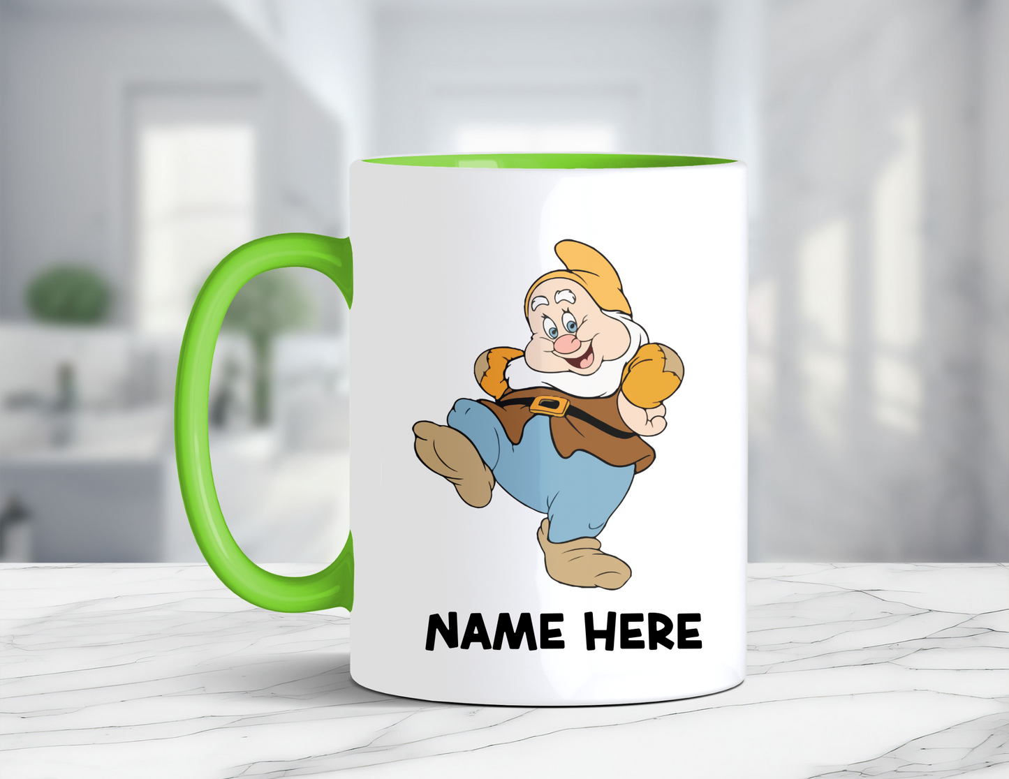 PERSONALIZED HAPPY COFFEE MUG