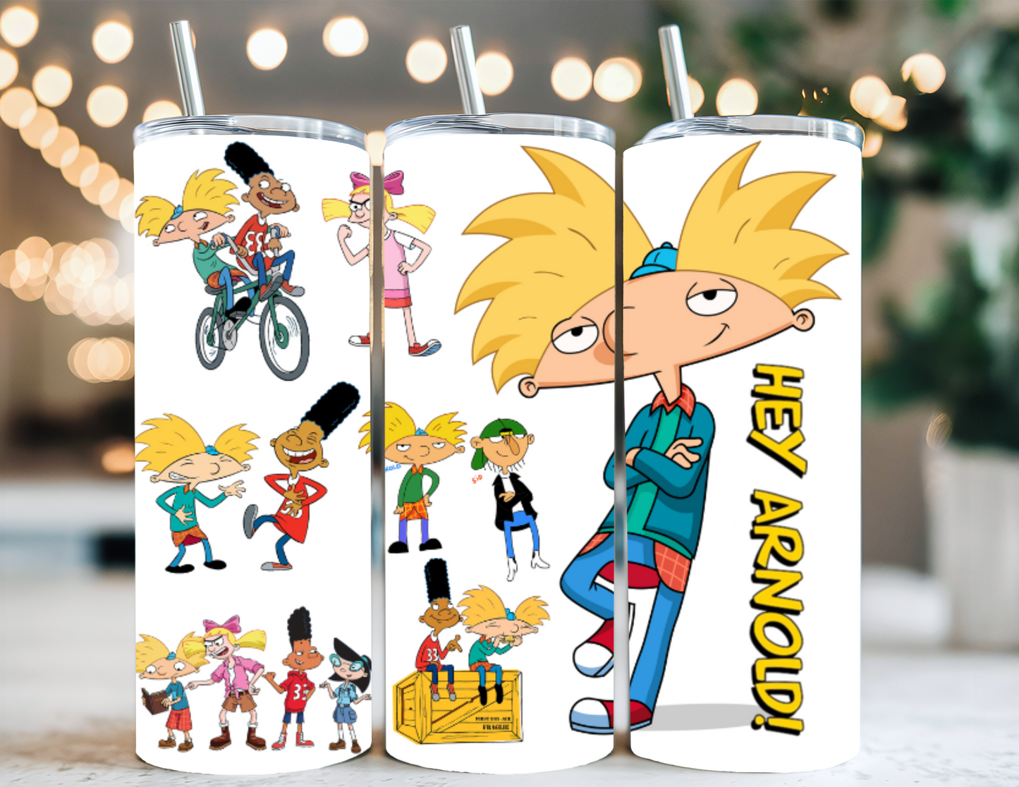 HEY ARNOLD TUMBLER