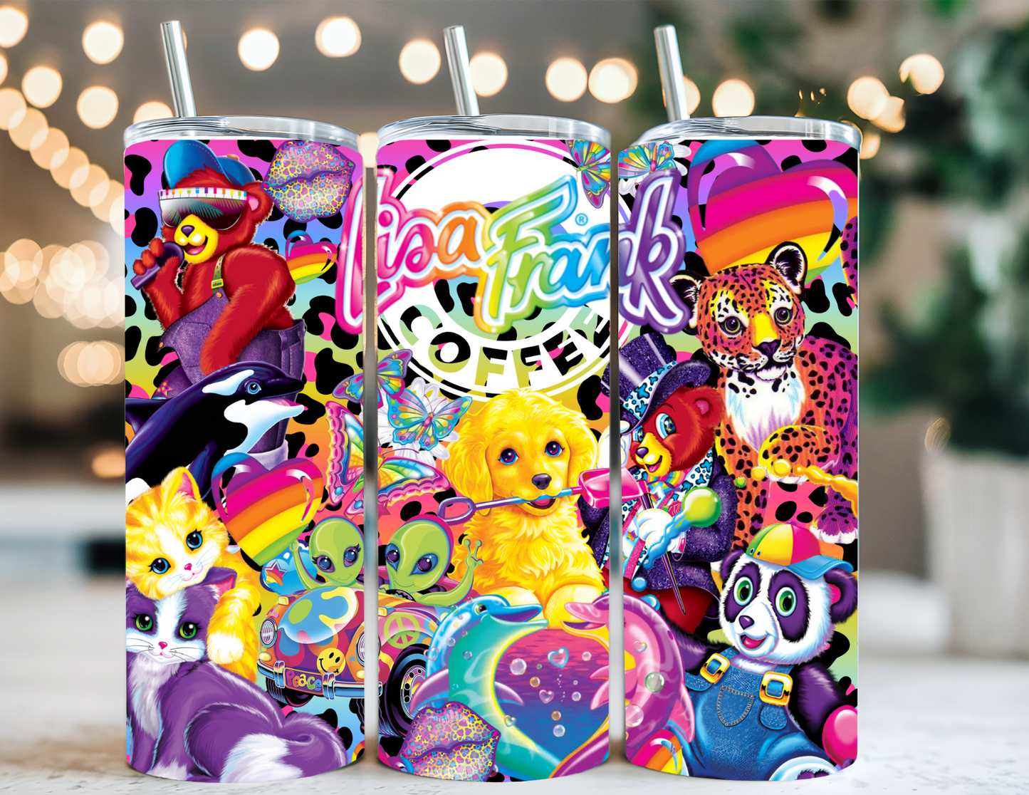 LISA FRANK TUMBLER
