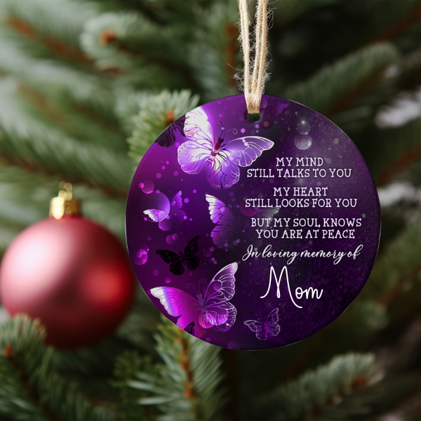 PERSONALIZED MEMORIAL ORNAMENT