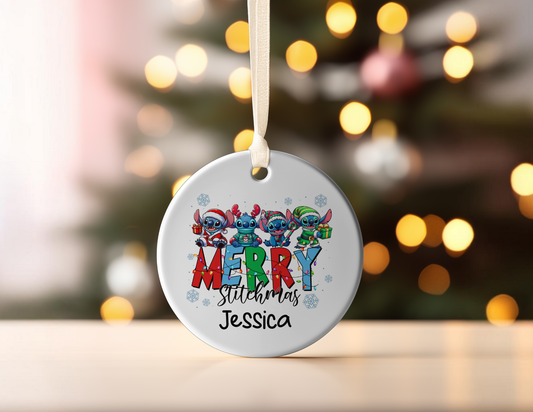 PERSONALIZED STICHMAS ORNAMENT