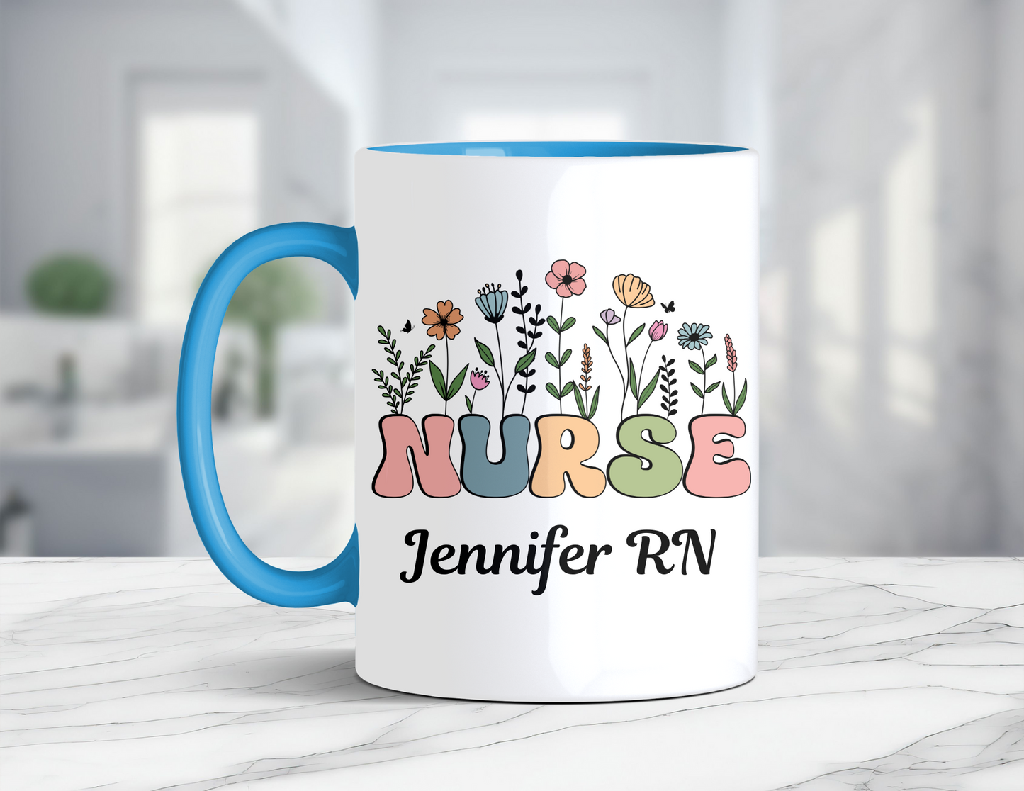 PERSONALIZED NURSE MUG