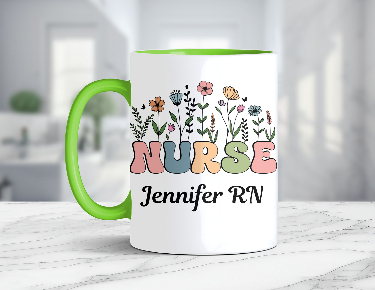 PERSONALIZED NURSE MUG