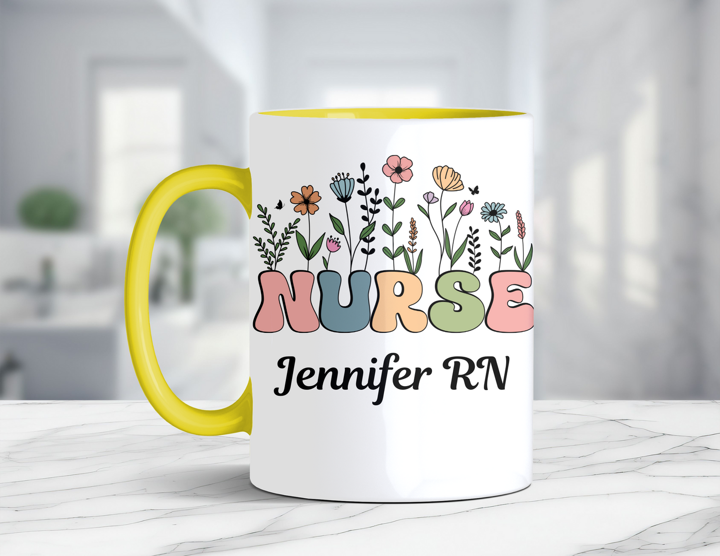 PERSONALIZED NURSE MUG
