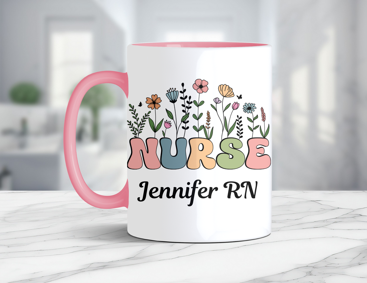 PERSONALIZED NURSE MUG