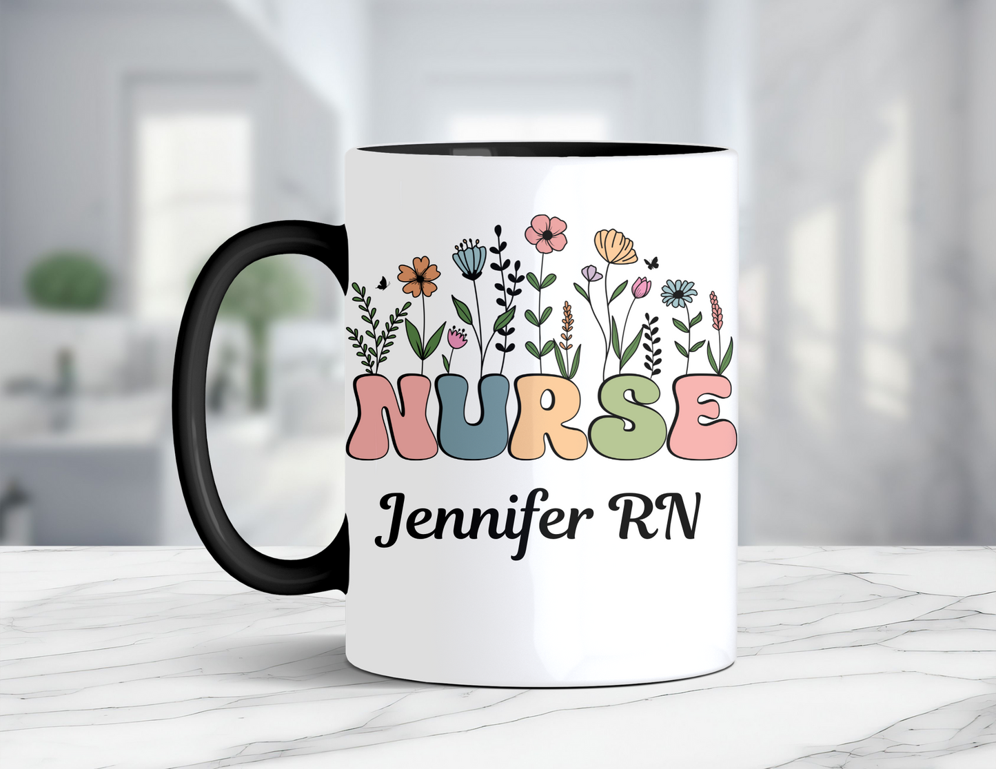 PERSONALIZED NURSE MUG