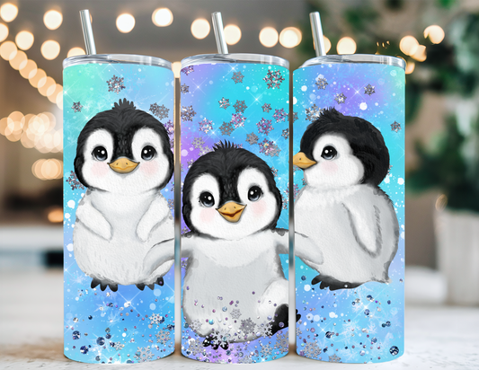 SPARKLE PENGUIN TUMBLER