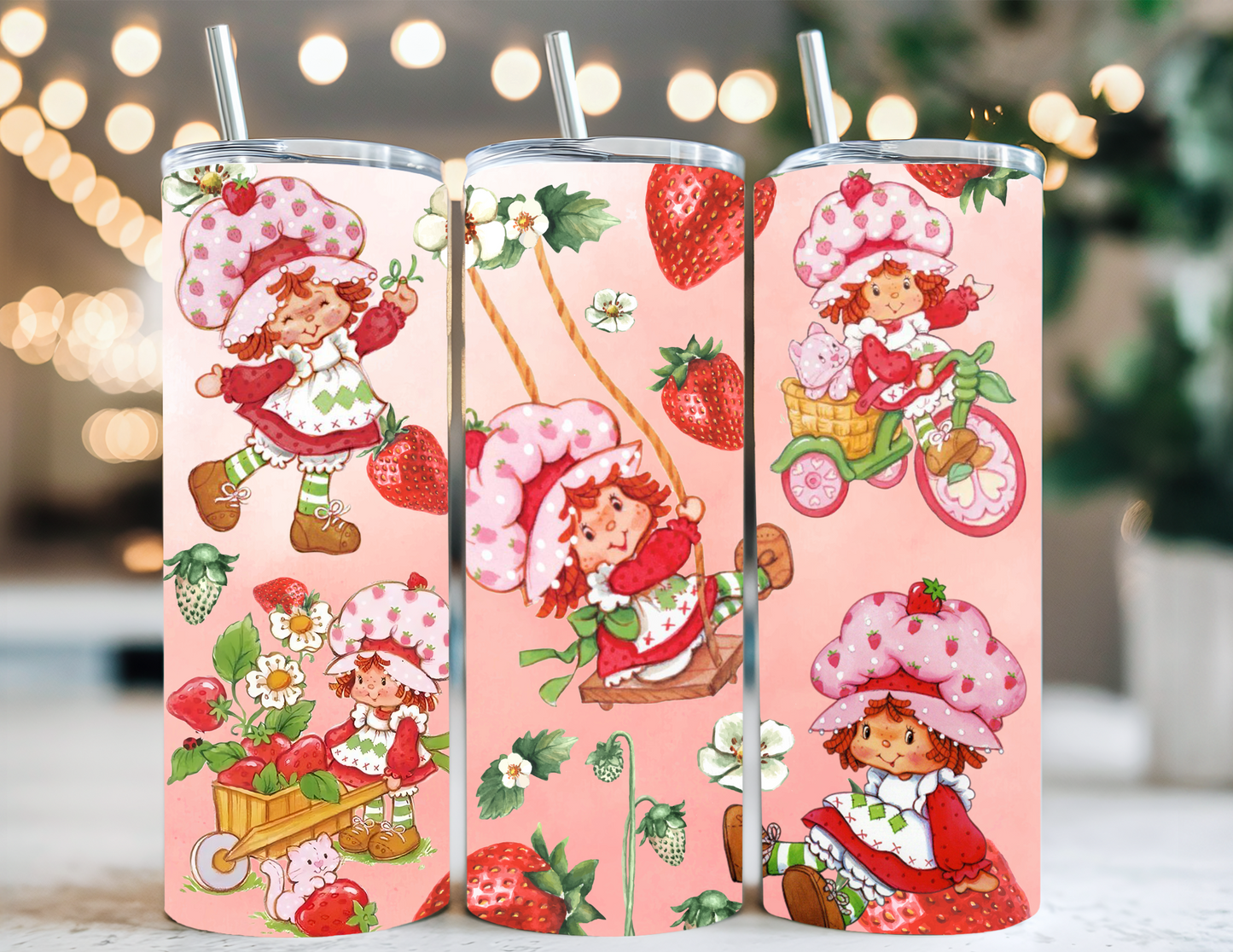 STRAWBERRY SHORTCAKE TUMBLER