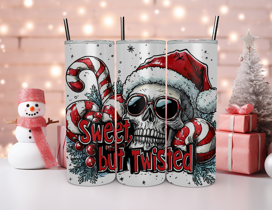 SWEET BUT TWISTED SKULLS TUMBLER